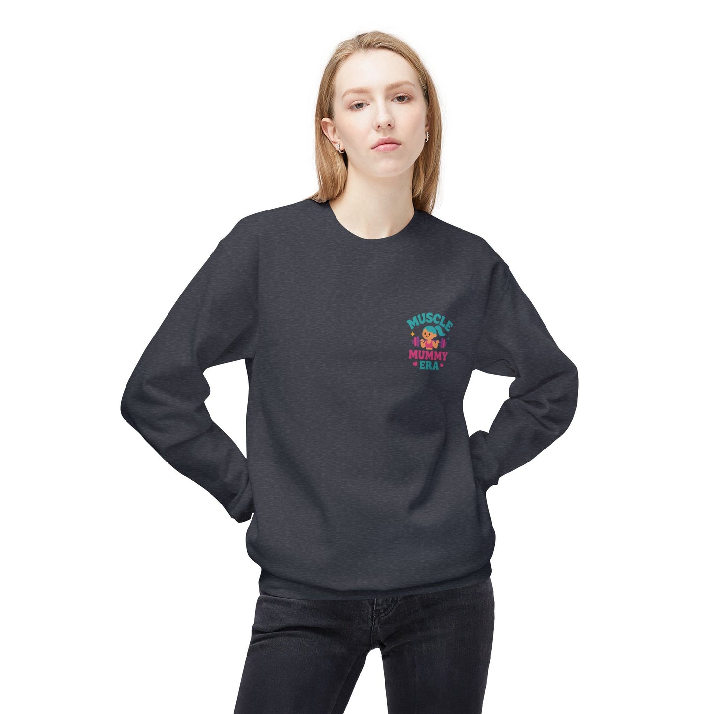 Muscle Mummy Era – Empowerment Sweatshirt for Strong Women